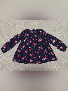Joules Girl’s Navy Floral Long Sleeve Top 8-10T